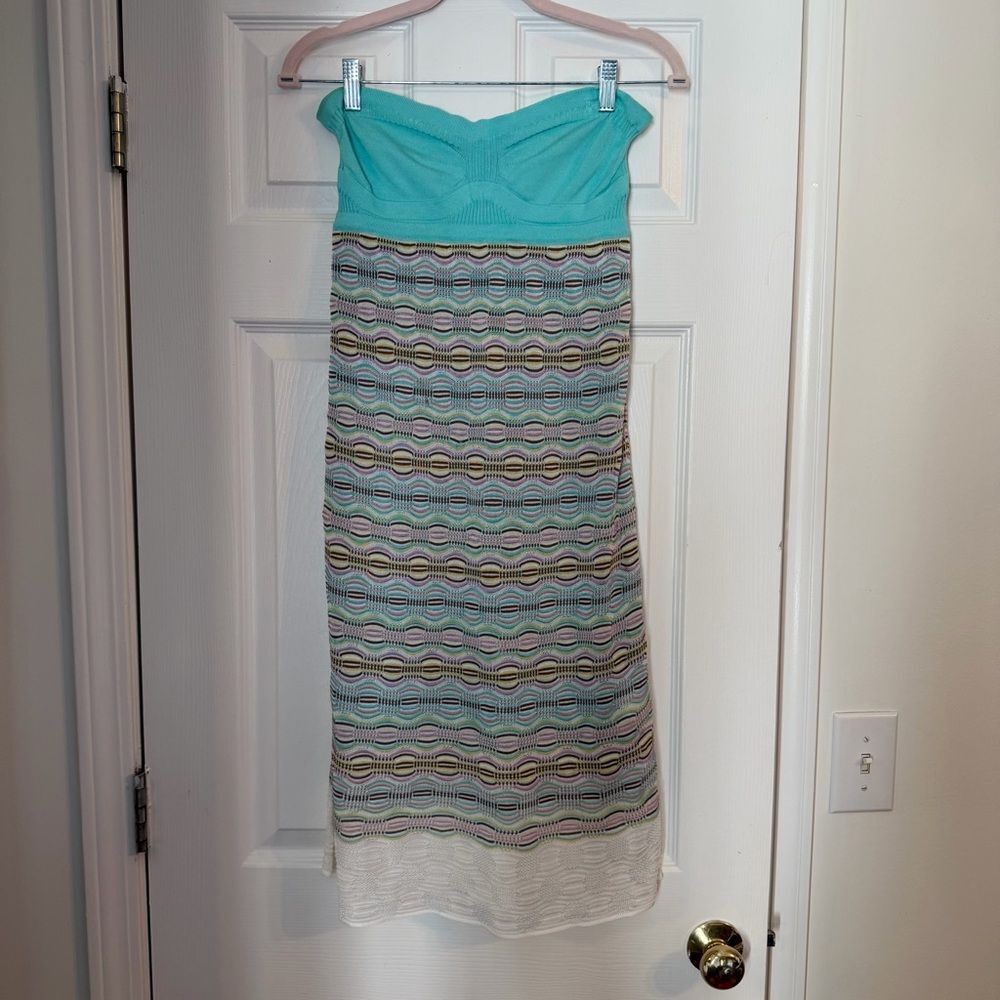Missoni Knit Bandeau Dress Womens US 2